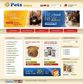 Безплатен osCommerce template за интернет магазин за домашни любимци
